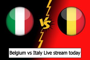 Belgium vs italy live stream