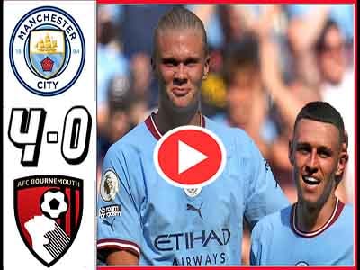 Manchester City vs Bournemouth 4 0 All Gоals Extеndеd Hіghlіghts 2022