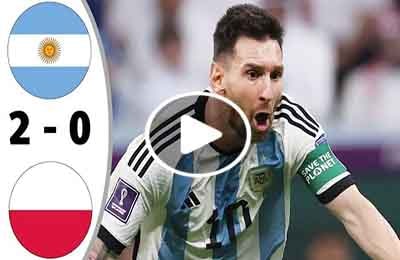 Argentina vs Poland 2-0 all goals World Cup Qatar 2022