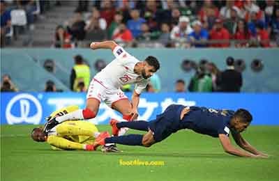 Tunisia beats France with honorable victory in the World Cup
